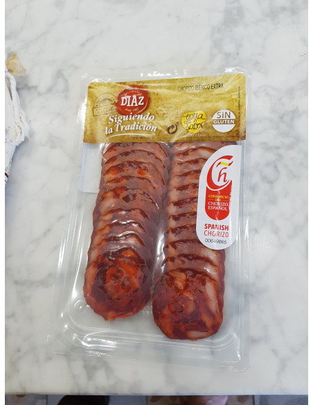 CHORIZO EXTRA IBÉRIQUE TRANCHÉ