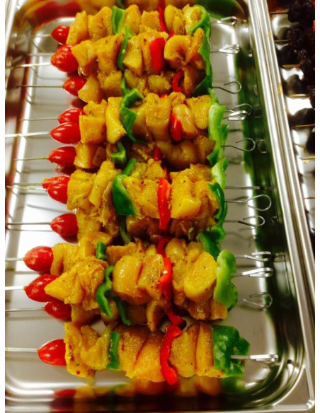 Kit Brochettes de Gigot d'Agneau marinées