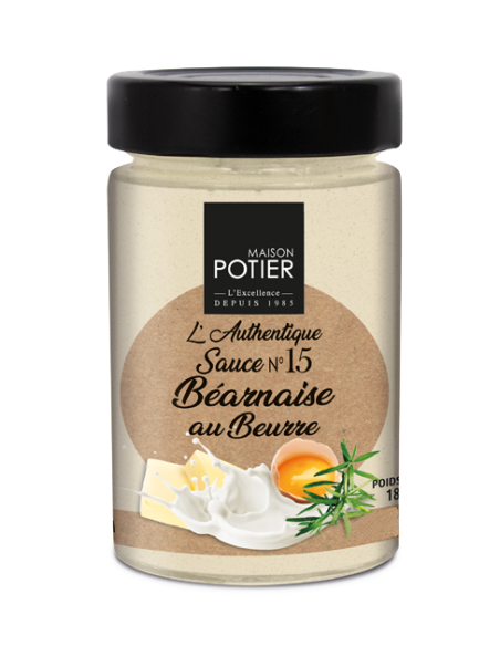 Sauce Béarnaise au Beurre - Christian Potier - 180gr