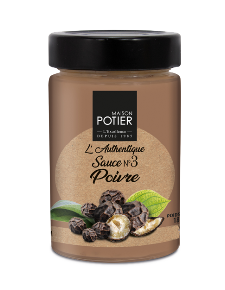 Sauce au Poivre - Christian Potier - 180gr Sauce au Poivre - Christian Potier - 180gr