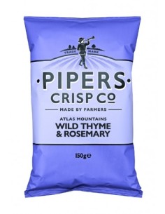 Pipers crips wild thyme and rosemary - 150gr
