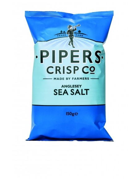 Pipers crips sea salt - 150gr