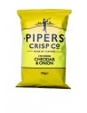 Pipers crips Cheddar onion - 150gr