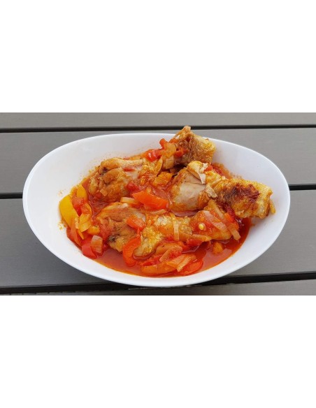 Poulet fermier farci 