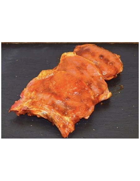 Côtes de Porc Marinées - aux herbes ou Tex-mex