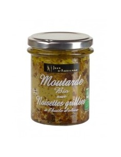 Moutarde BIO saveur Noisettes grillées  JA - 175gr