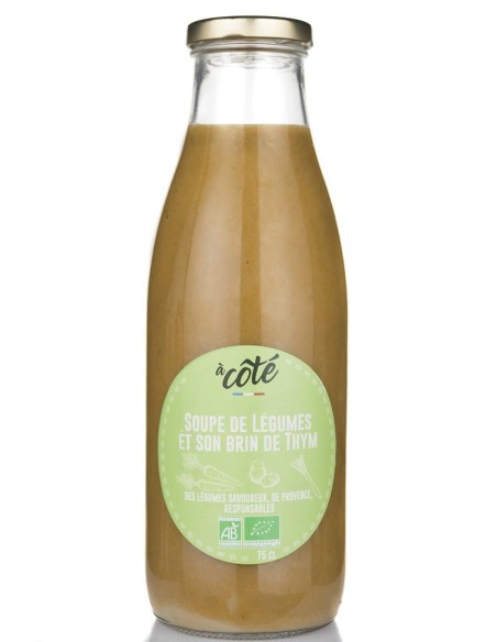 Soupe de légumes et  son brin de thym Soupe de légumes et  son brin de thym