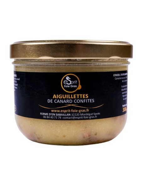 Aiguillettes de canard confites 360 gr