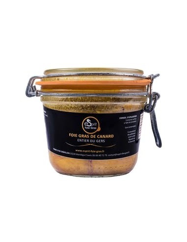 foie gras de Canard entier 420gr IGP Gers