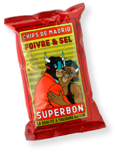 Chips de Madrid - 145gr sel et herbes Crétoises