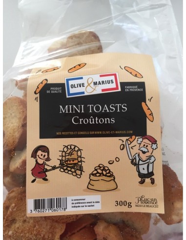 Mini Toast Croustons - Olive et Marius
