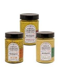 Moutarde aux herbes de provence 200 gr - Olive et Marius