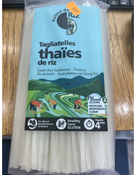 Vermicelles Thais Bio de riz blanc