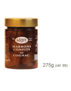 Marrons confits au Cognac Clément Faugier - 430gr