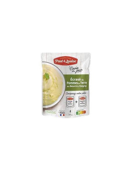 Ecrasé de pommes de terre au beurre d 'Isigny 180 gr