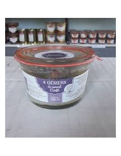 4 Gésiers de Canard Confits 350 gr "l'armoire a conserves"