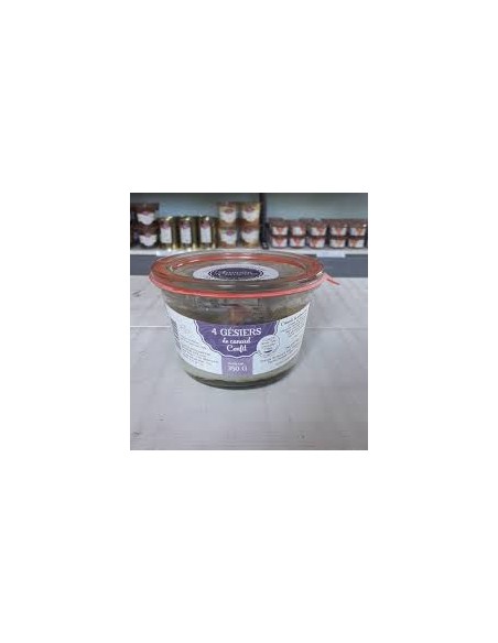 4 Gésiers de Canard Confits 350 gr "l'armoire a conserves"