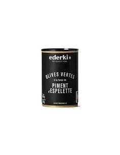 Olives Vertes à la farce d'Anchois -130gr net égoutté -...