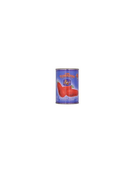 Tomates pelées au jus de tomate 400 gr - Luigi Tomadini -