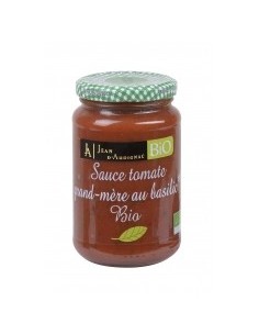 Sauce tomate Grand mère au basilic BIO JA - 350gr