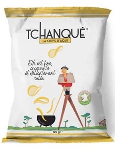 Tchanqué chips sel 125 gr