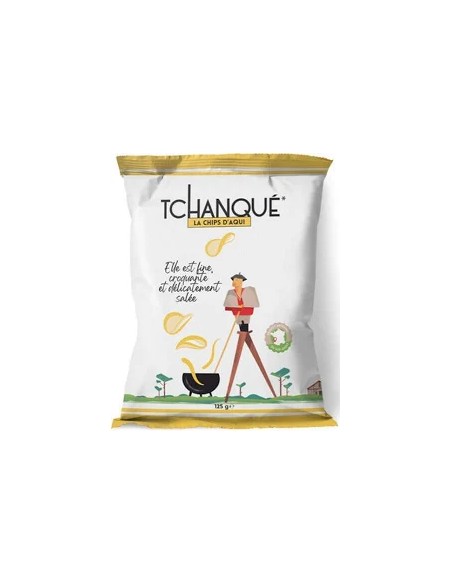 Tchanqué chips sel 125 gr