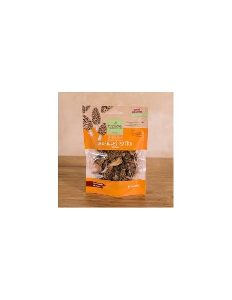Morilles Extra  bio - 100 % origine france -25 gr