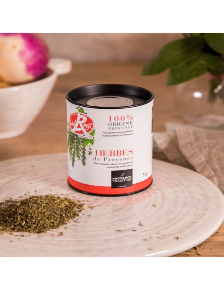 Fleur de Sel de Camargue aux herbes de Provence Bio - 125 gr -