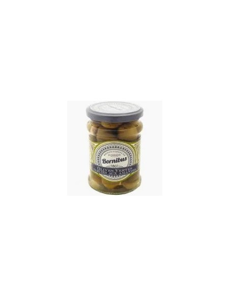 Olives vertes farcies aux amandes - BORNIBUS