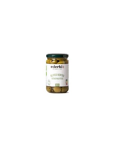 Olives Noires dénoyautés  -150gr net égoutté - EDERKI