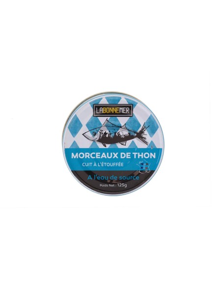 Morceaux de thon 125 gr égoutté