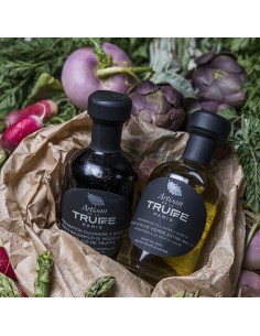 Huile d'olive vierge extra 99% saveur truffe noir -...