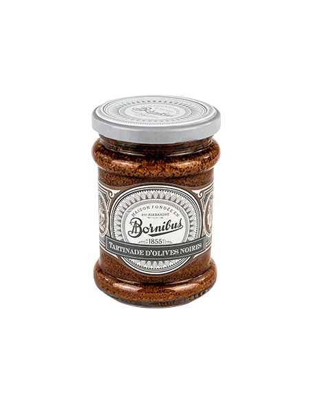 Tartinade d'olive noires - BORNIBUS -