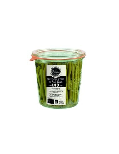 Velouté de petits pois au lard fumé