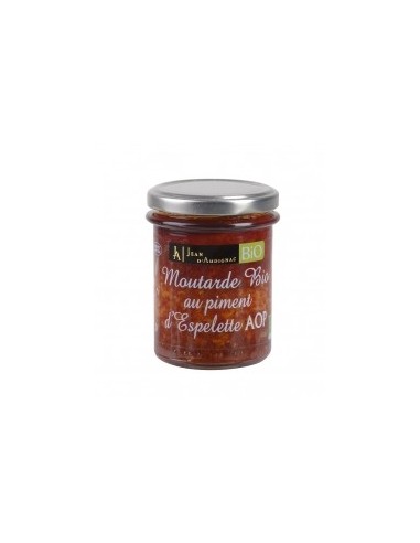 Moutarde BIO Piment d'Espelette  JA - 175gr