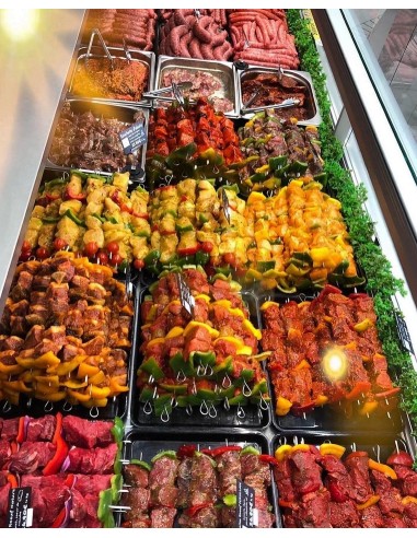 Brochettes de Poulet au Curry - 6 pièces - 1.5...