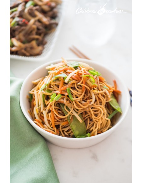 Nouilles Chinoises sautées aux légumes et poulet - Rayon Traiteur