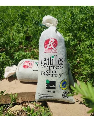 Lentilles du Berry Label Rouge - toile 500gr
