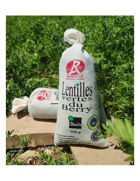 Lentilles du Berry Label Rouge - toile 500gr