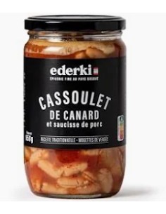 Cassoulet de Canard 650gr - EDERKI