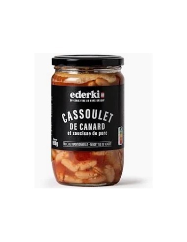 Cassoulet de Canard 650gr - EDERKI