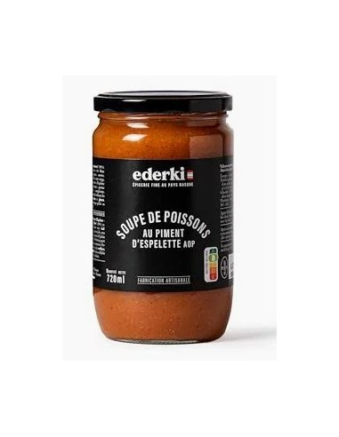 Soupe de poissons au piment d'espelette AOP 720...
