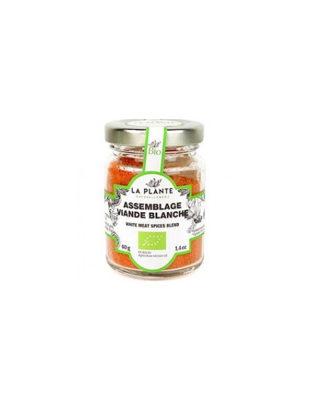Assemblage viande rouge en poudre bio - 30 gr - La plante naturellement