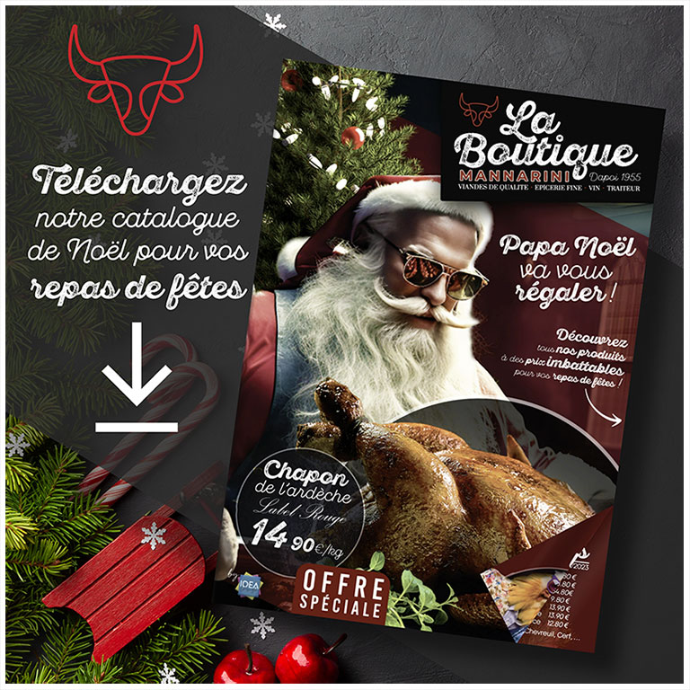 Catalogue de Noël 2023 - Boucherie Mannarini