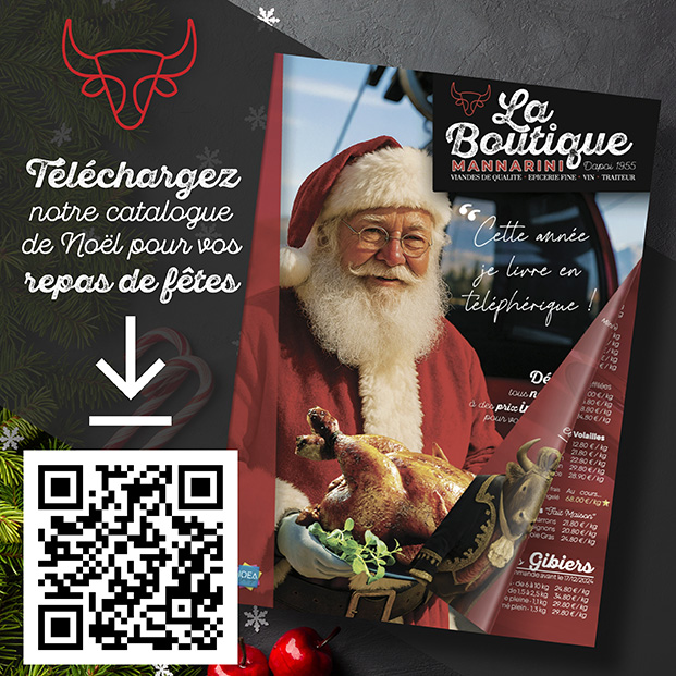 Catalogue de Noel Boucherie Mannarini